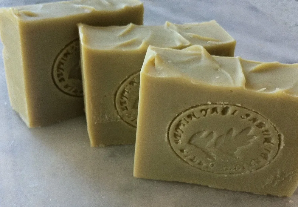 

Greek 100% Handmade Olive Oil Soap Green Tea & Black Tea +3 Oils Free Ship