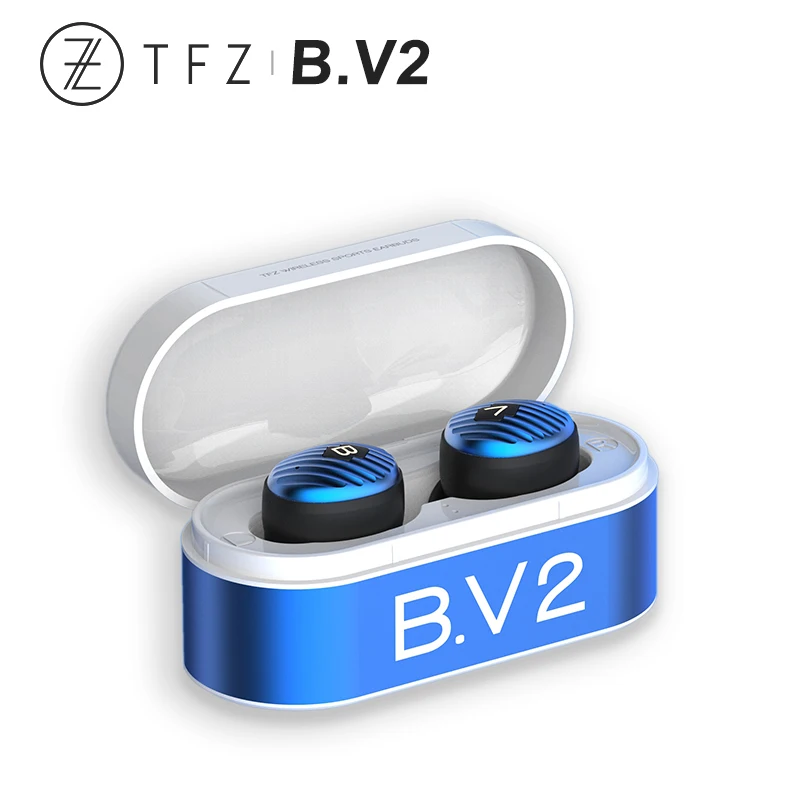 TFZ BV2 TWS Bluetooth V5.0 наушники вкладыши с зарядным устройством двойной микрофон IPX5 для