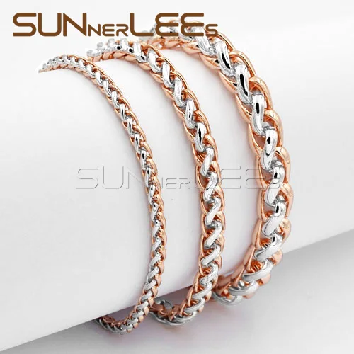 Браслет из звеньев пшеницы 3/5/7 мм|bracelet fashion|fashion braceletcolorful bracelet |