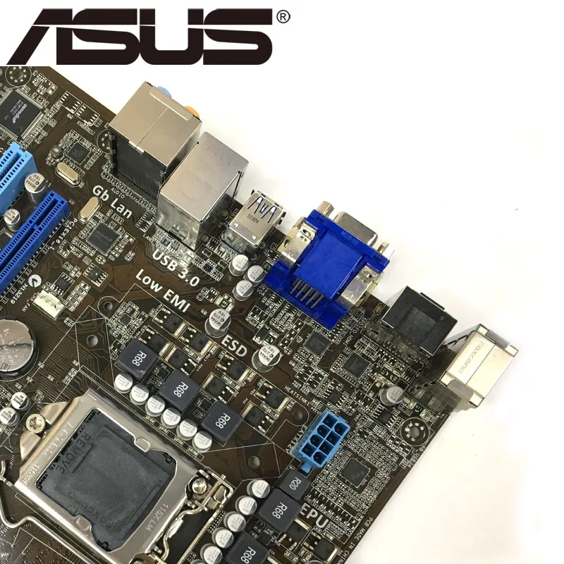 Материнская плата Asus P8H67 M PRO для настольного компьютера H67 Socket LGA 1155 i3 i5 i7 DDR3 32 Гб u ATX