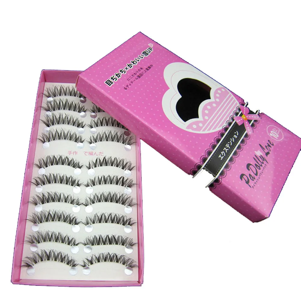 Новый японский стиль Черный 10 пар Высокое качество ресницы HS 08 F907|10 pair|eyelashes eyelashes10
