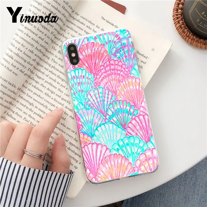 Yinuoda Мягкий силиконовый прозрачный чехол для iPhone X XS MAX 6 6S 7 7plus 8 8Plus 5 5S XR Fundas Capa |