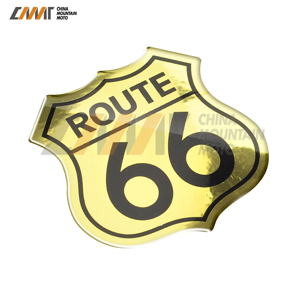 3D мотоцикл наклейка Америка США Route 66 стикер автомобиля хвост наклейка для Мото ATV