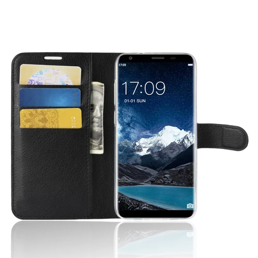 Oukitel K5 Flip Case Premium Wallet PU Leather Phone Drop-proof For 5.7inch |