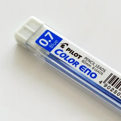 refill blue 1 шт. японский пилот 0,7 мм стираемая ручка карамельного цвета карандаш механический карандаш для школы и офиса канцелярские принадлежности kawaii - Цвет: refill blue