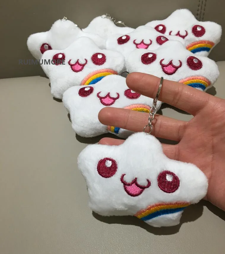 8 см белая радуга облако плюшевая игрушка кукла свадебный букет вечерние