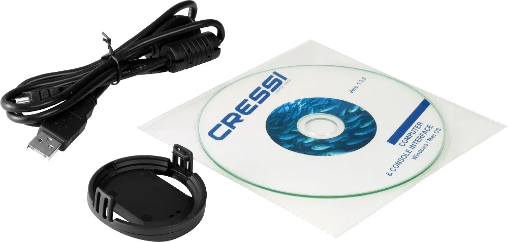 Компьютер для дайвинга Cressi Newton/Дрейк загрузка ПК USB-интерфейс | Спорт и