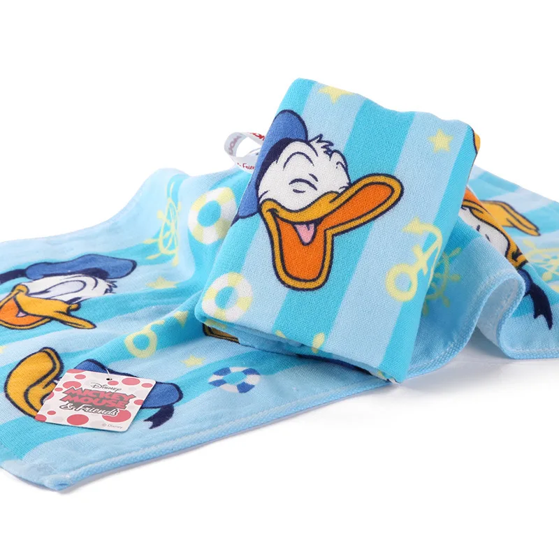 Детское газовое полотенце Disney Minnie Mickey хлопковое детское с милым рисунком мягкое