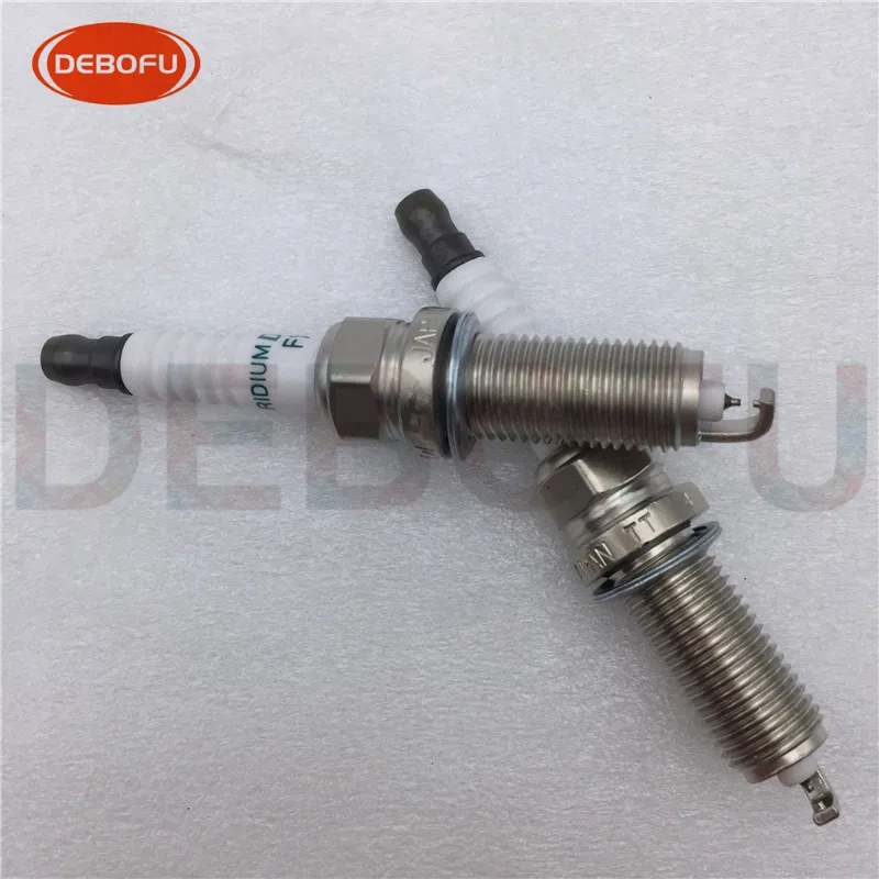 100 шт./лот OEM 22401 EW61C FXE22HR11 двойной иридиевая Свеча зажигания для Nissan Infiniti 3.5L V6 FXE22HR