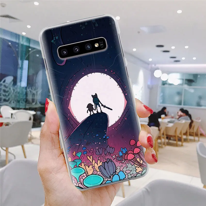 "Время приключений" Beemo Джейк чехол для телефона для samsung Galaxy S10e S10 плюс S7 S8 S9 Plus Note 8 9 M10 M20 M30 жесткий чехол Coque