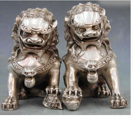 Медные латунные китайские ремесла Декор Азиатский китайский белый Медный