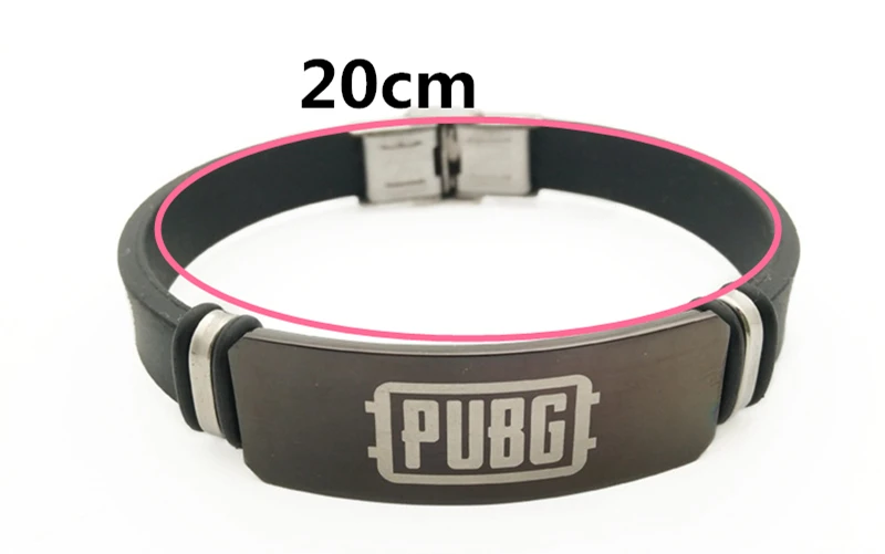 Игровой браслет pubg для косплея реквизит из нержавеющей стали Braelets PLAYERUNKNOWNS BATTLEGROUNDS аксессуары для женщин и мужчин