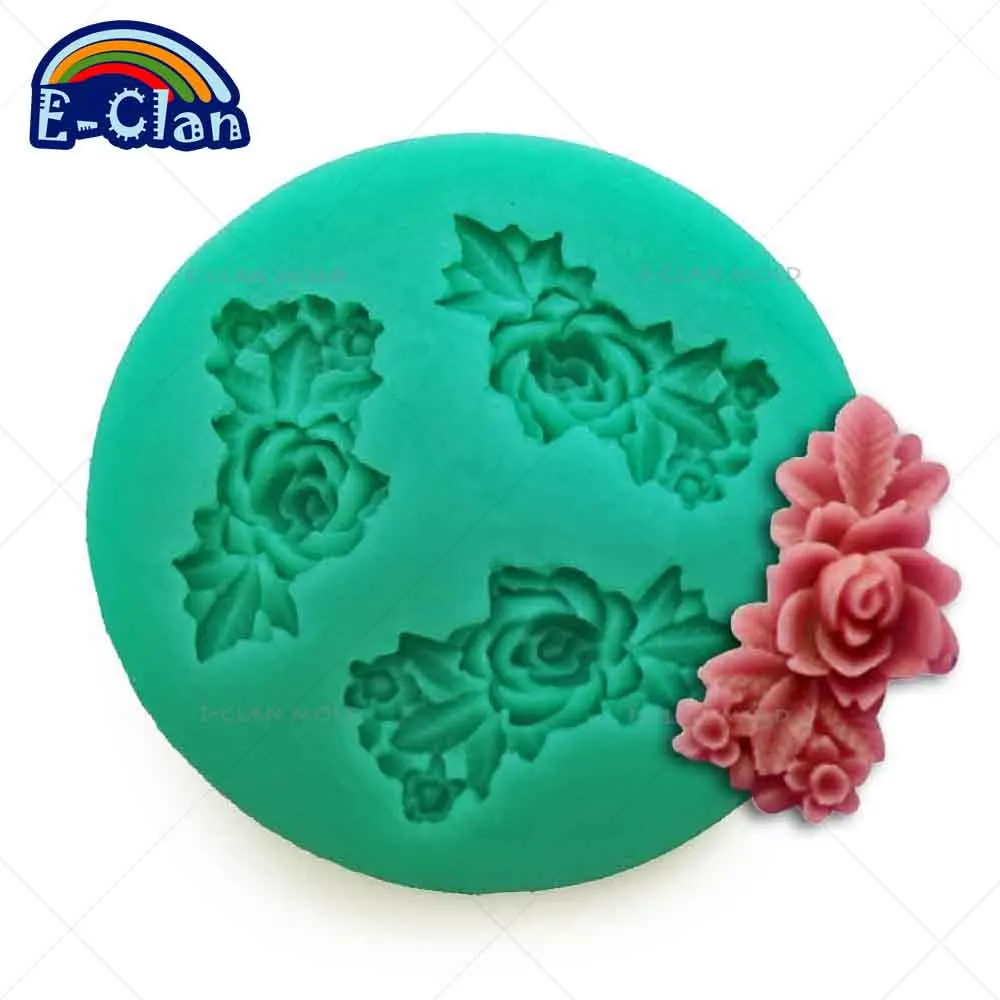 Новые силиконовые формы сделай сам для украшения торта мыла помадки мини-цветов