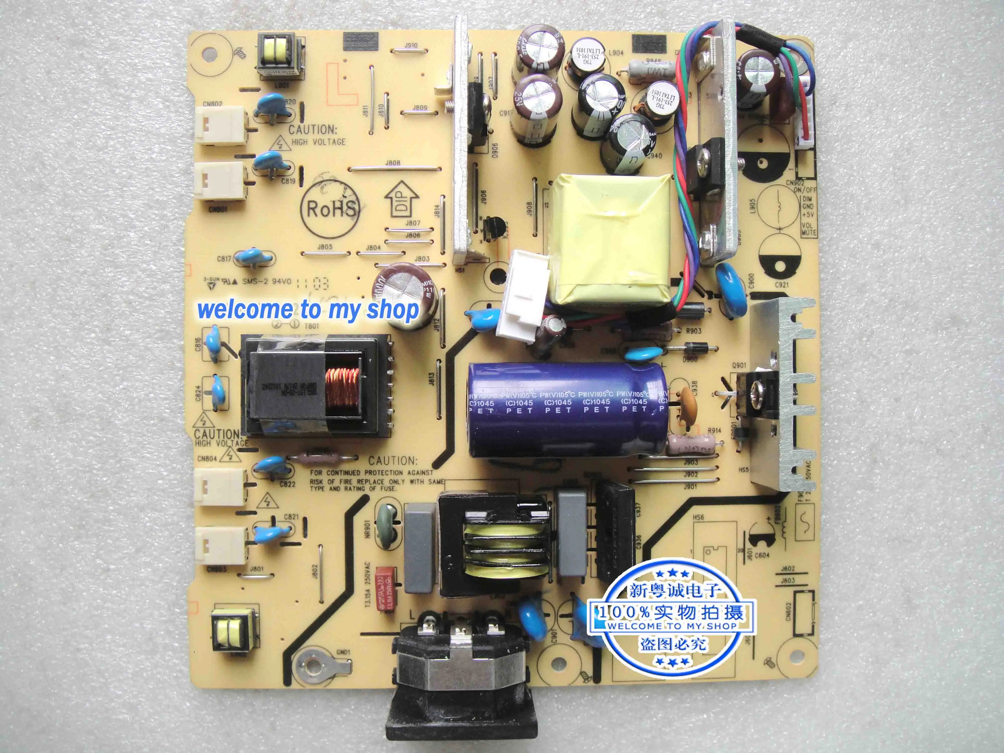 

L1710 L1910 Power Board 715G2655-2-2 1-2 3-2