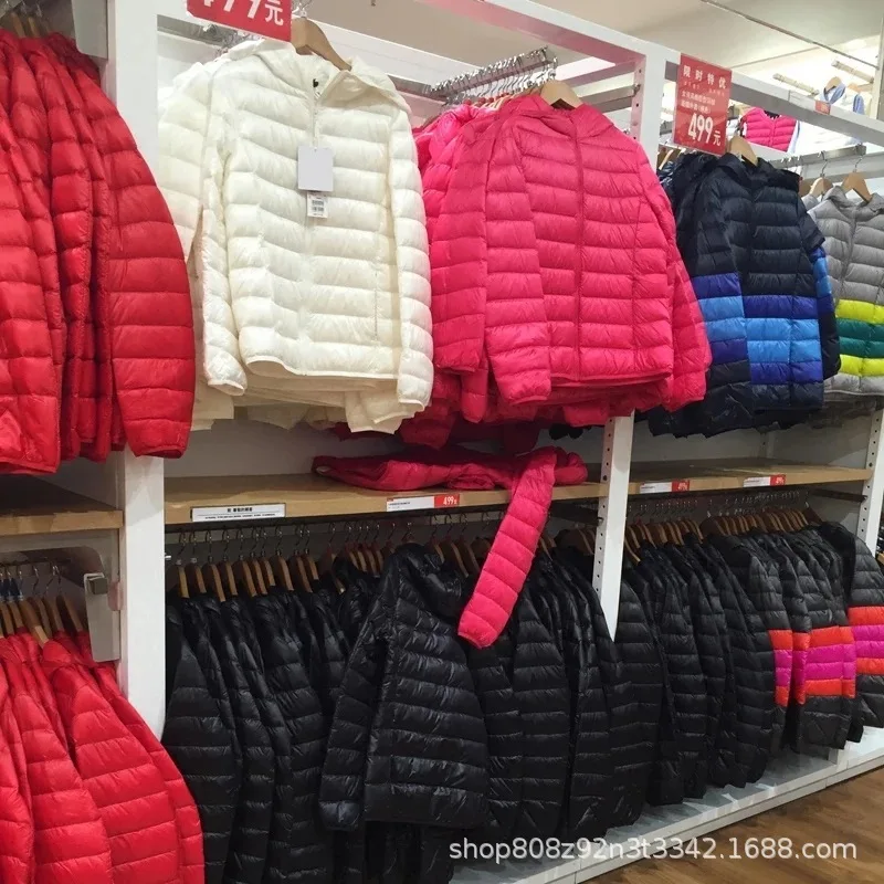 ZOGAA Женская Весенняя парка куртка пальто теплый ультра светильник пуховик на