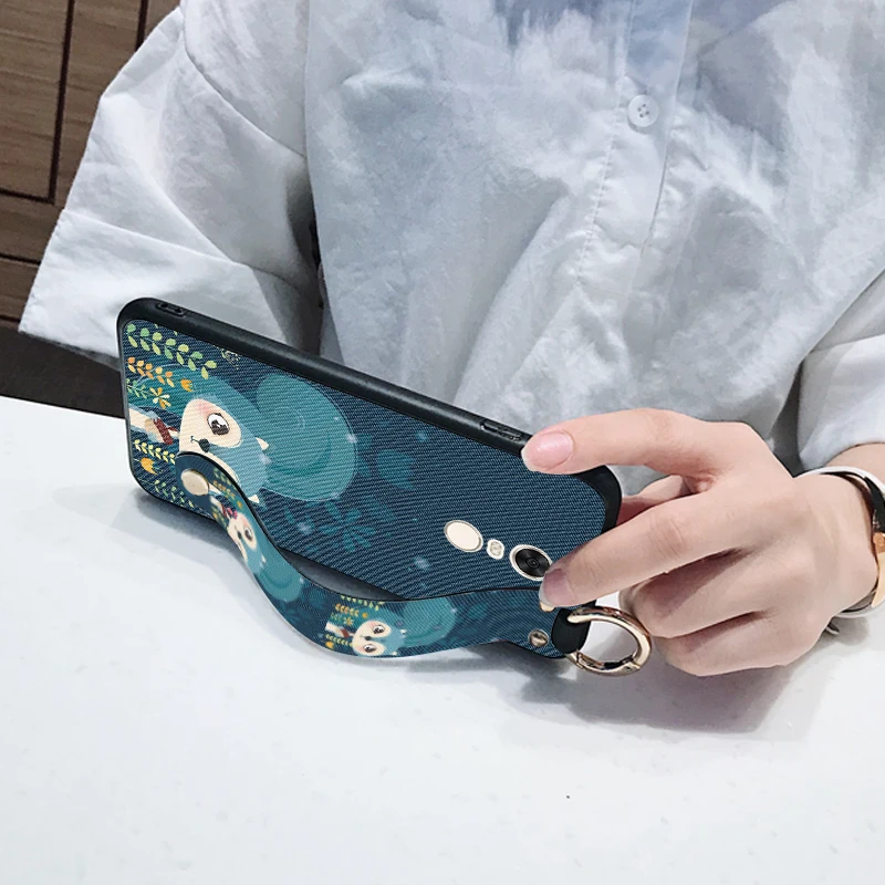 Чехол с кроличьим ремешком на запястье для Xiaomi Redmi Note 3 Pro 4 4X Global чехол кольцом