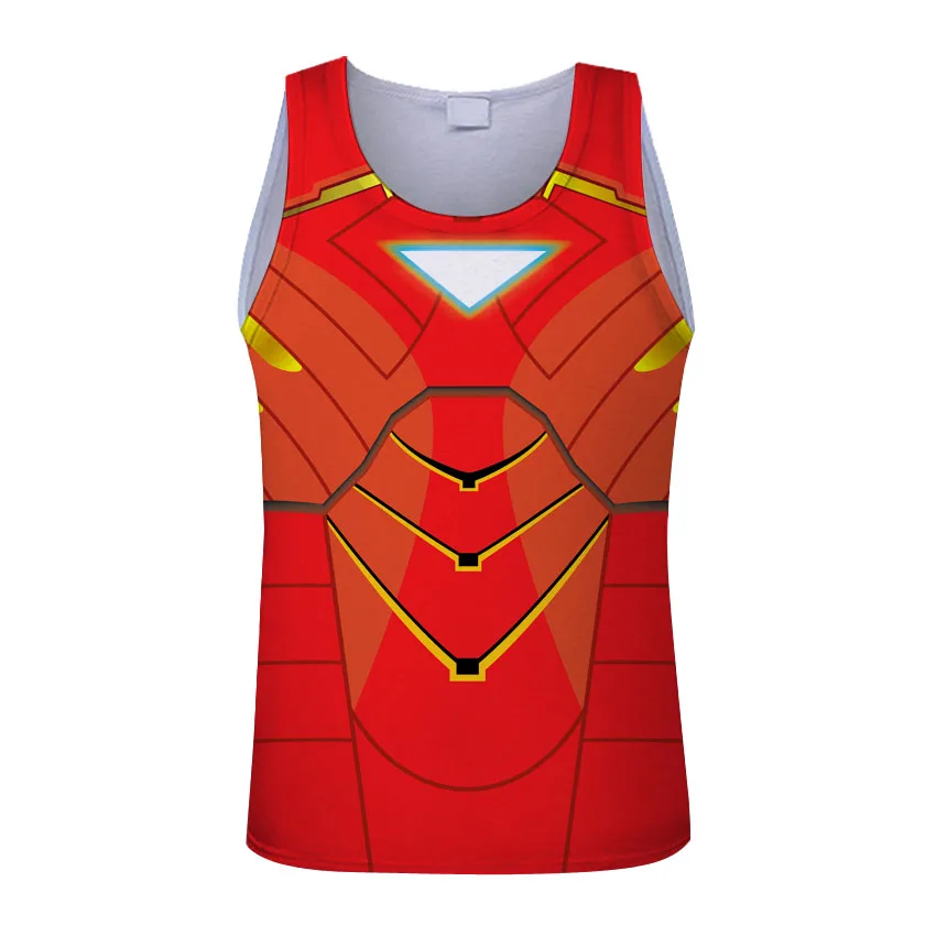 Мужская майка без рукавов красный жилет для фитнеса бодибилдинга летний сезон 2018