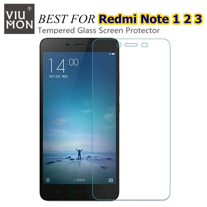 Защитное стекло закаленное 9H для Xiaomi Redmi Note 3 2 1 Hongmi Note2 Red Rice Dual Sim|tempered glass screen