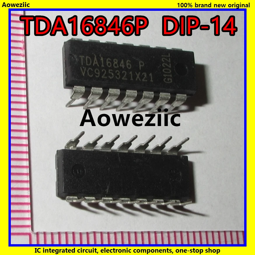 2 шт./лот TDA16846P TDA16846 16846 DIP14 контроллер для переключения режима питания с