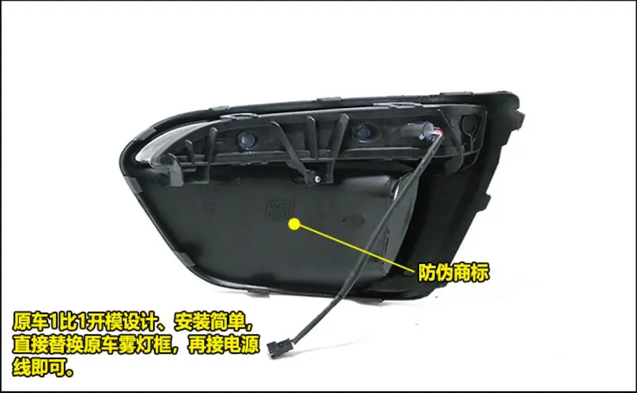 Светодиодный 2018 ОАК крест KX Дневной светильник kx туман с крестообразной головкой