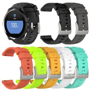 Силиконовый сменный ремешок для наручных часов браслет для Suunto 9 D5 D5I Suunto Spartan спортивный браслет HR Baro подача умные часы