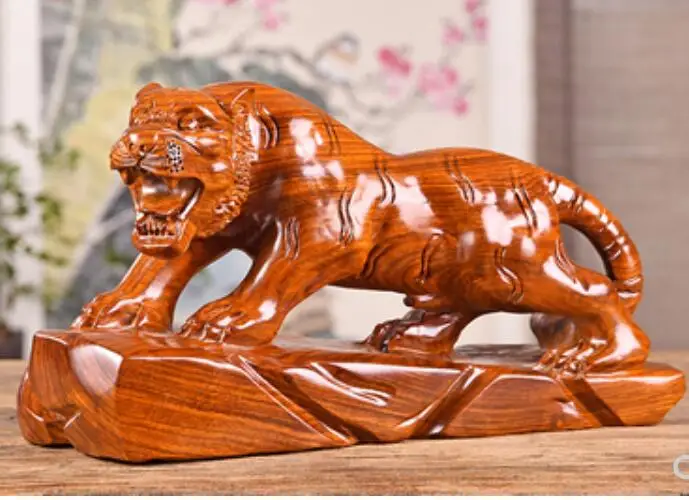 Хризантема Груша черный вырезка из сандалового дерева тигр мебель цельного