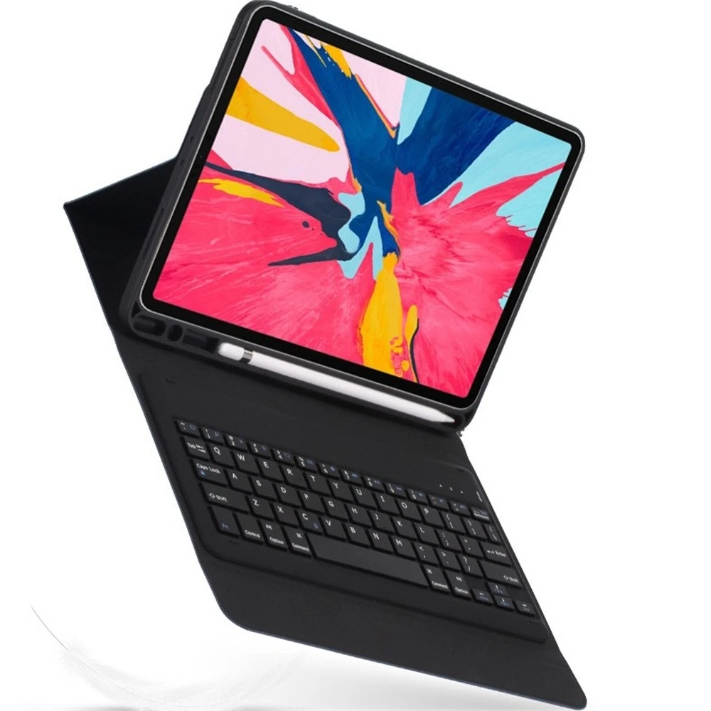 Keyboard Case for iPad Pro 12.9 inch 2018 Magnetic Flip Cover W Pencil Holder Smart stand For | Компьютеры и офис