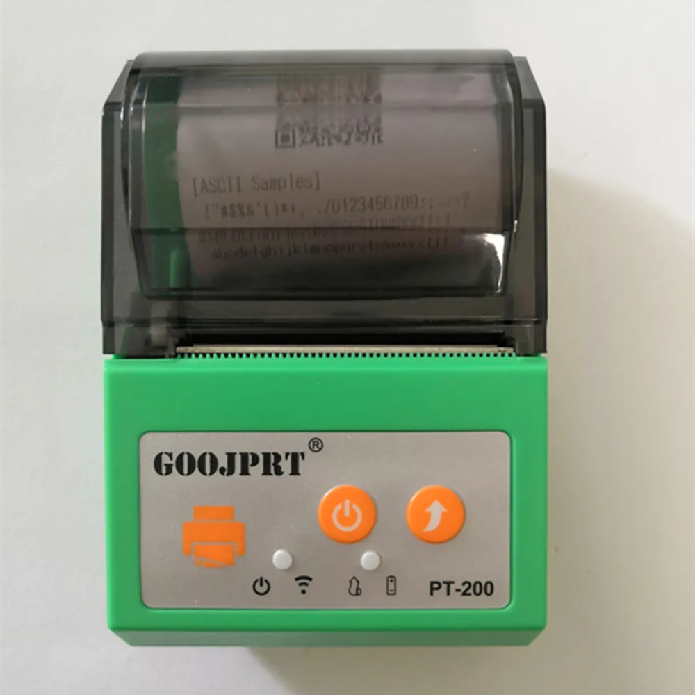 GOOJPRT Прямая доставка 58 мм безчернильный Bluetooth 4 0 Термальный чековый принтер США ЕС