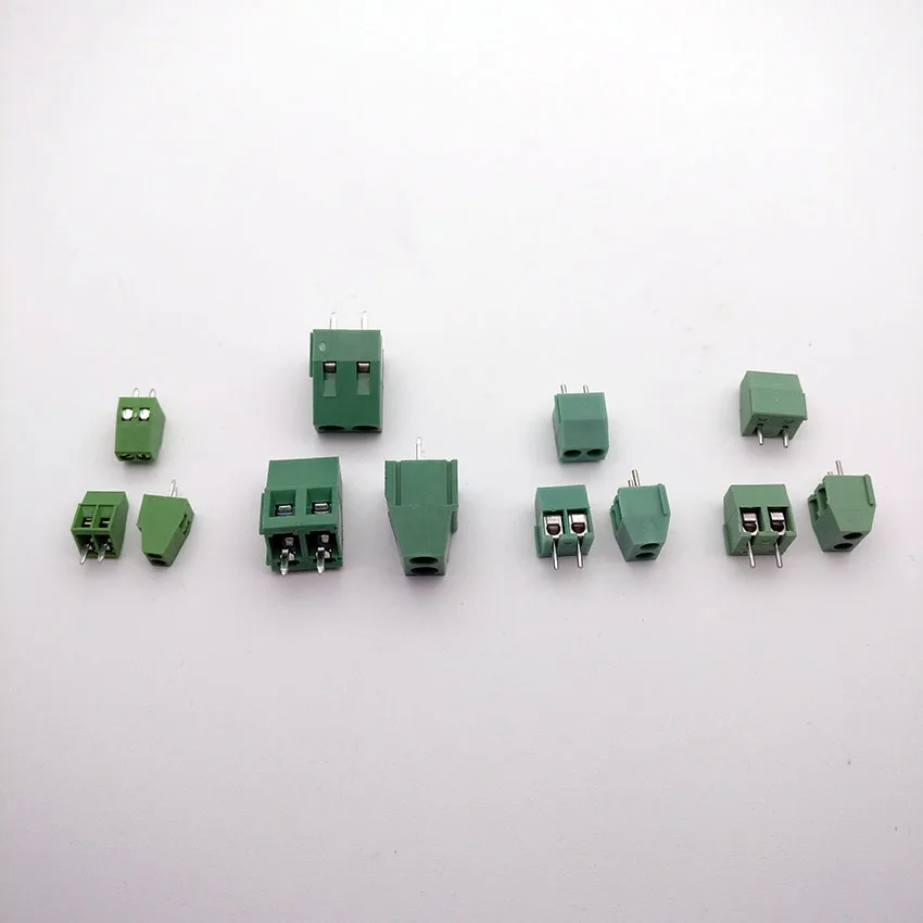 (100 шт./лот) коннектор для винтовой клеммной колодки печатной платы стандартный