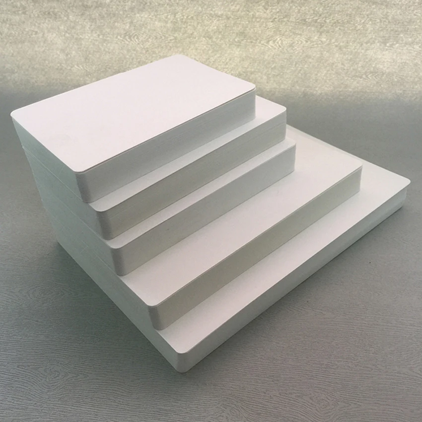 Новые открытки 100 шт 8x8/10x10/8x13/9x15/13x19/15x22 см бумажные карты 350gsm Diy доска для сообщений Круглый угол молочно-белый