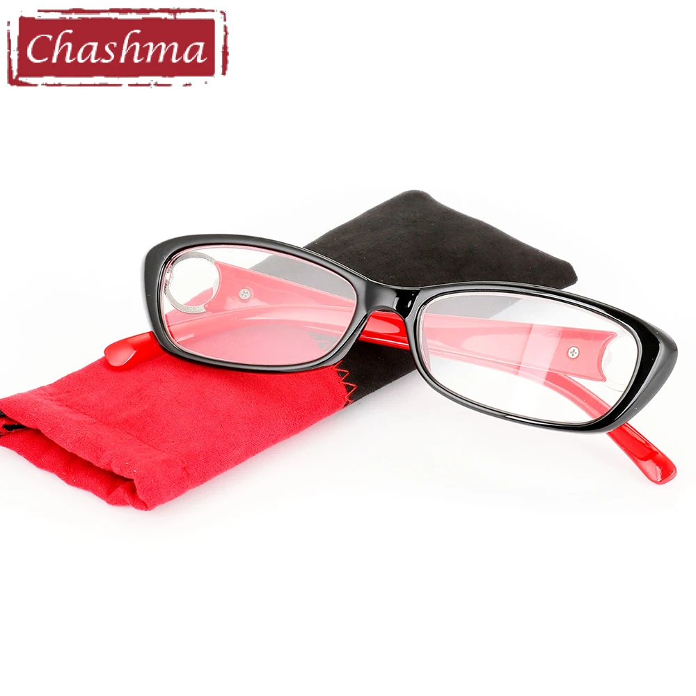 Женские оптические очки Студенческая оправа для очков по рецепту черная с