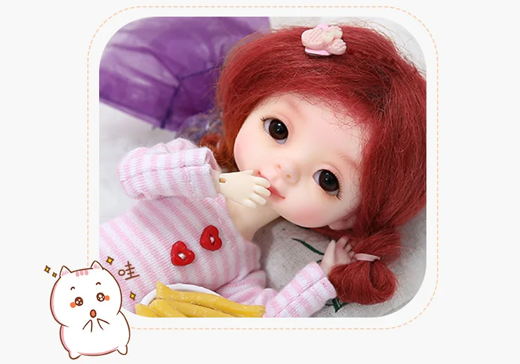 Dollbom Genny 1/8 BJD SD куклы мальчик и девочка игрушки на день рождения Рождественский подарок