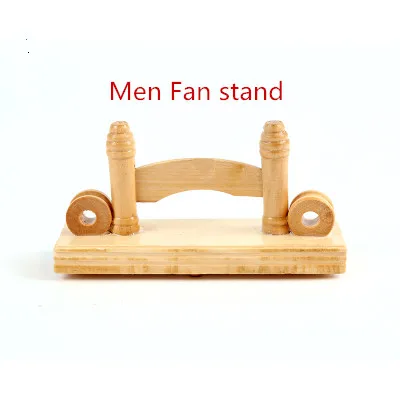 men fan frame Съемный ручной вентилятор стенд Модный женский вентилятор рамка Декор вентилятор ручной работы аксессуары для мужчин Складной вентилятор база - Цвет: men fan frame