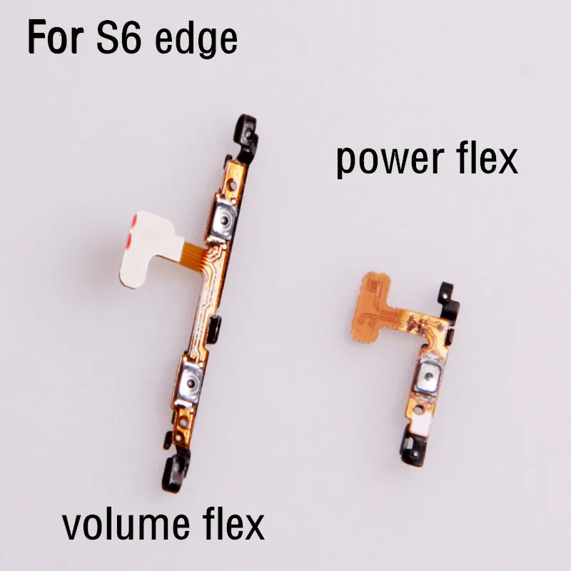 10 шт. MIXUEWEIQI Оригинальный Для Samsung S6 edge G925 G925F кнопка включения/выключения питания