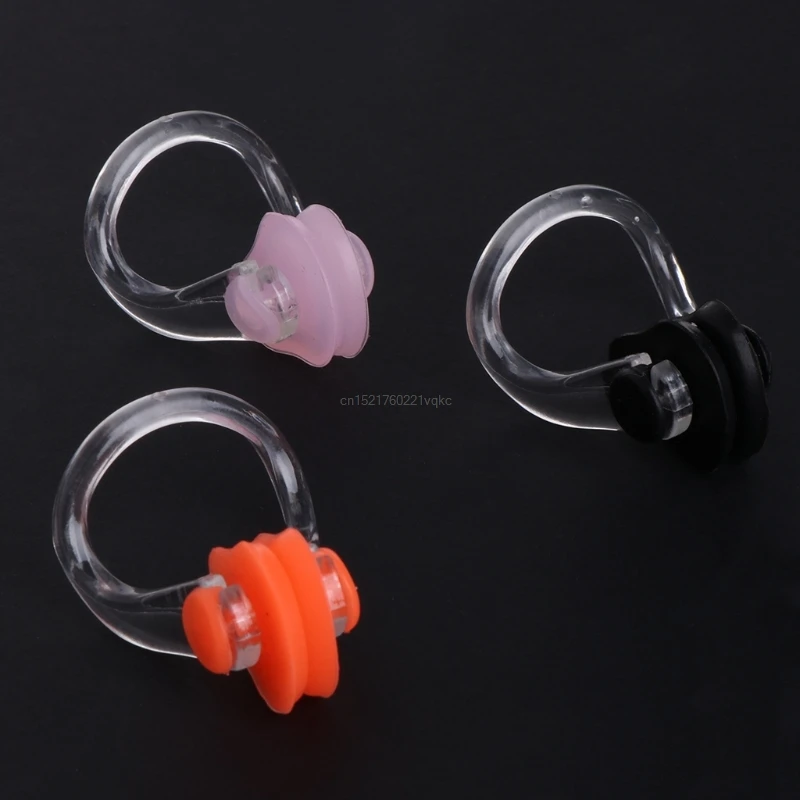 3pcs Silica Gel Swimming Watertight Nose Clip Swim Fitness Pool PC Nasal Splint