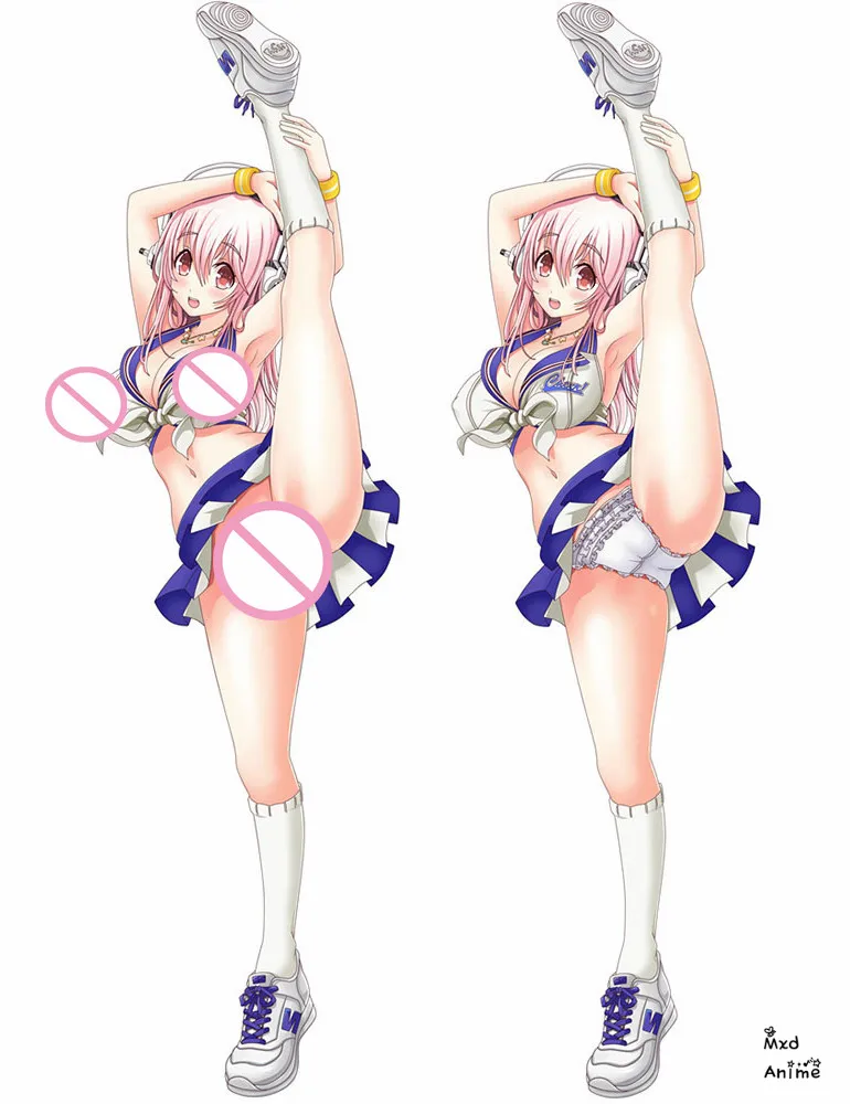 Аниме Супер Sonico инструктор сексуальная девушка супер pochaco дакимакура тела пледы