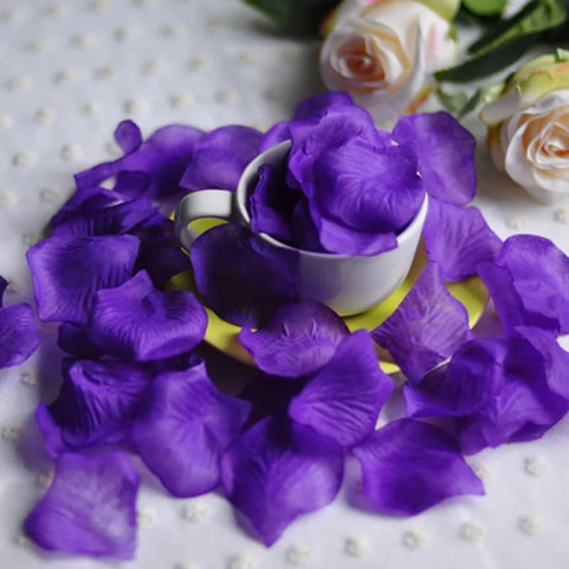Bloemblaadjes Matrimonio Petalos De Rosa Boda 100 лепестки для свадьбы Свадебные украшения Flores|rose petal