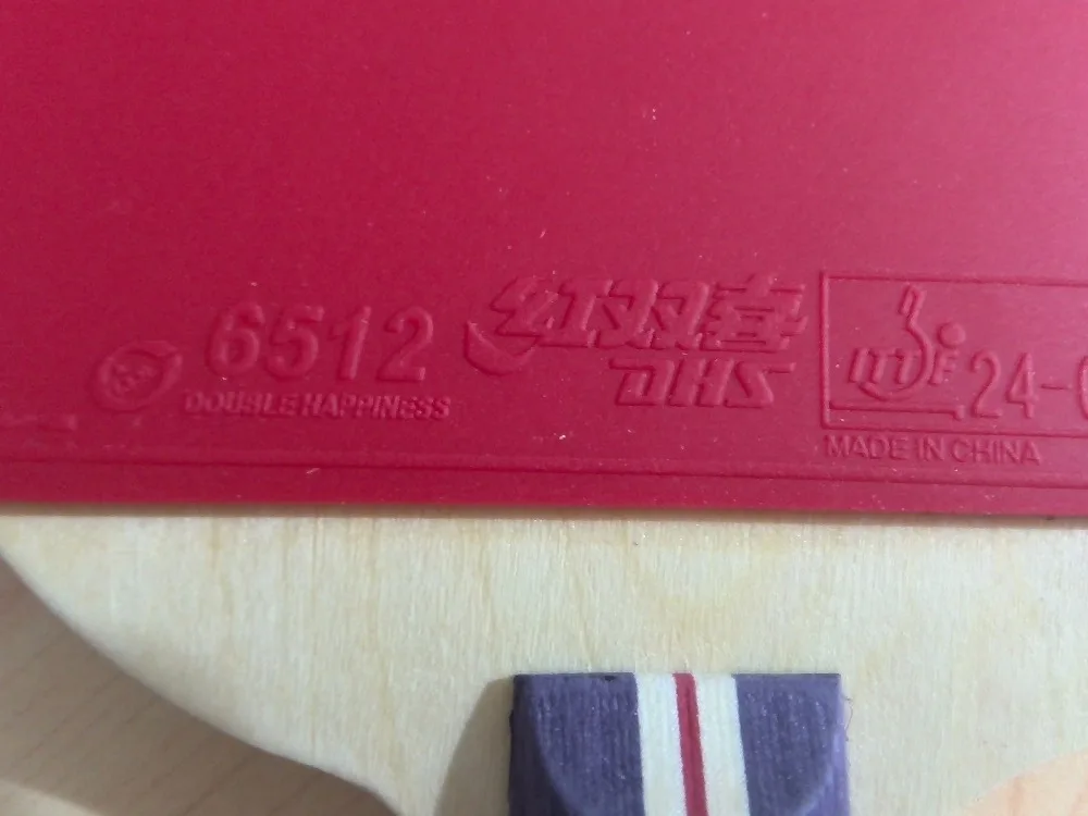 Отличное качество настольного тенниса Ping Pong R1006 с короткой ручкой и 9-слойной древесиной для игрока начального уровня.