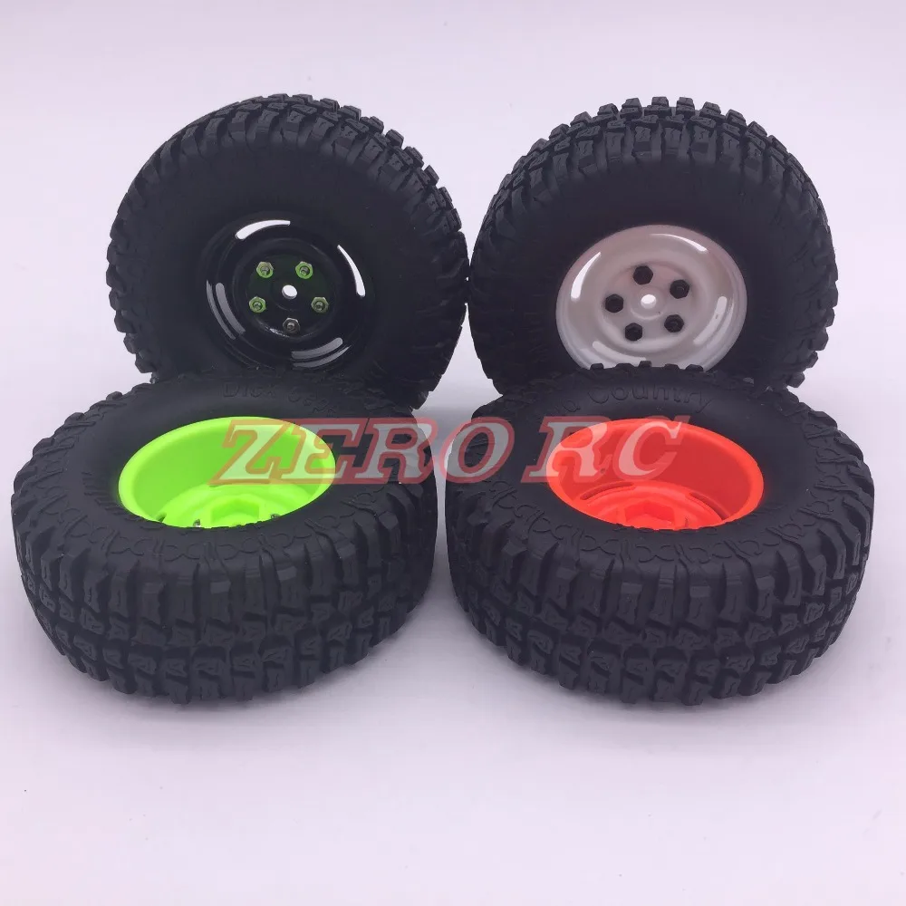 4 шт. радиоуправляемые шины для гусеничного автомобиля 100 мм 1 9 дюйма|rock crawler|wheels