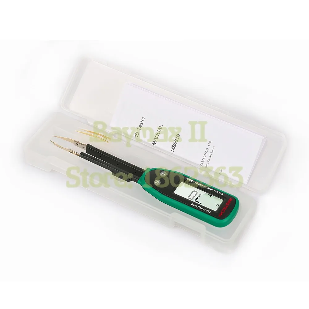 Mastech MS8910 Смарт SMD RC Сопротивление Емкость диод тестер мультиметр