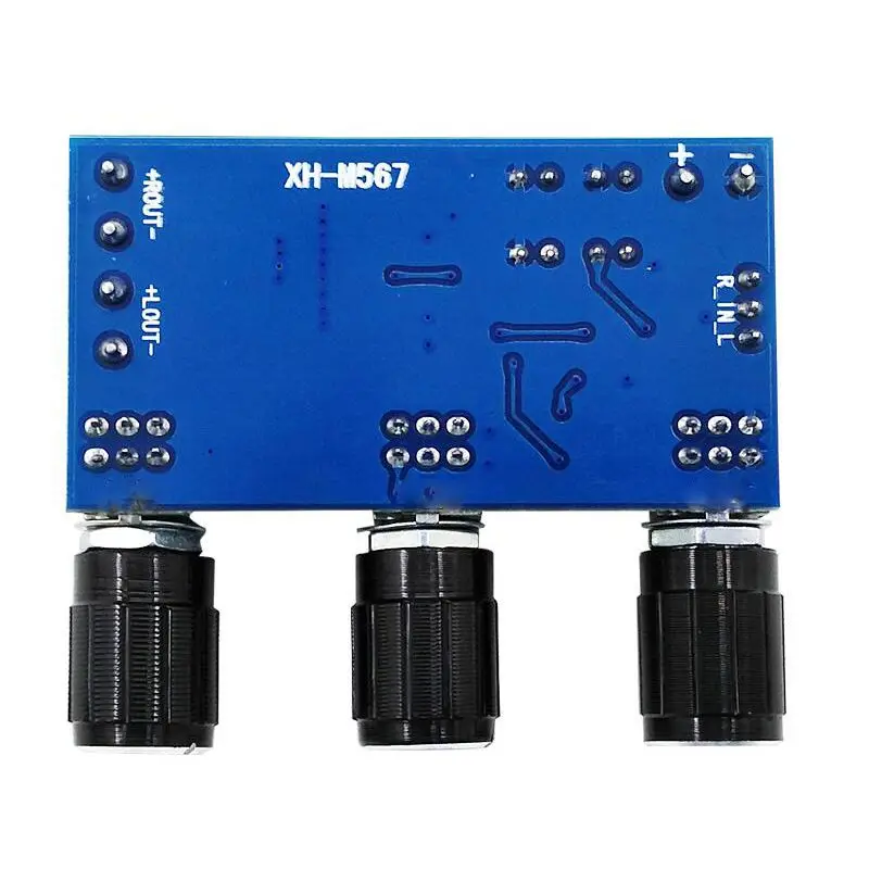 

DC 12V-24V TPA3116D2 80Wx2 Digital Amplifier Board Treble Bass Volume adjust Amp
