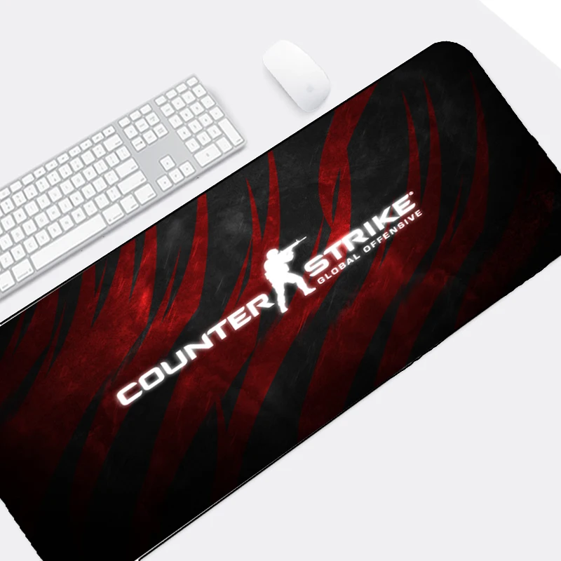 Congsipad Cs Go Counter Strike Global offency коврик для мыши с принтом Большой размер с блокировкой края ПК игровой коврик для мыши Csgo