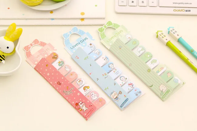 A55 120 страниц/упаковка Kawaii Rabbit блокноты для заметок наклейка для планировщика школьные канцелярские принадлежности стикеры блокнот