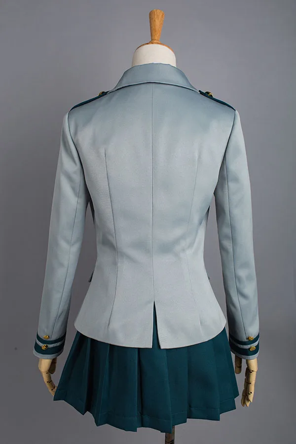 Женский костюм для косплея Boku школьная форма Моя геройская Академия Tsuyu |