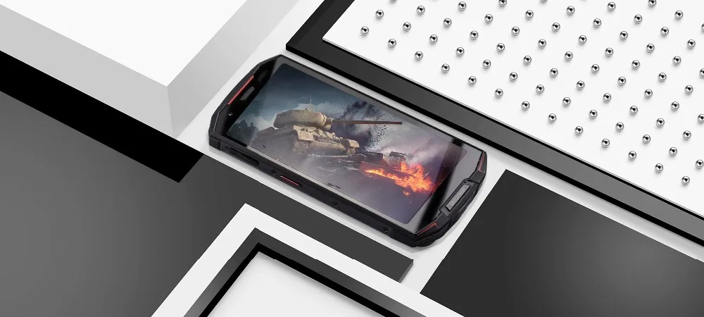 DOOGEE S70 IP68/IP69K Водонепроницаемый игровой мобильный телефон на процессоре Helio P23 Octa Core 6 Гб 64 Гб NFC 5500 мА/ч, 5,99 FHD Беспроводной зарядки смартфона