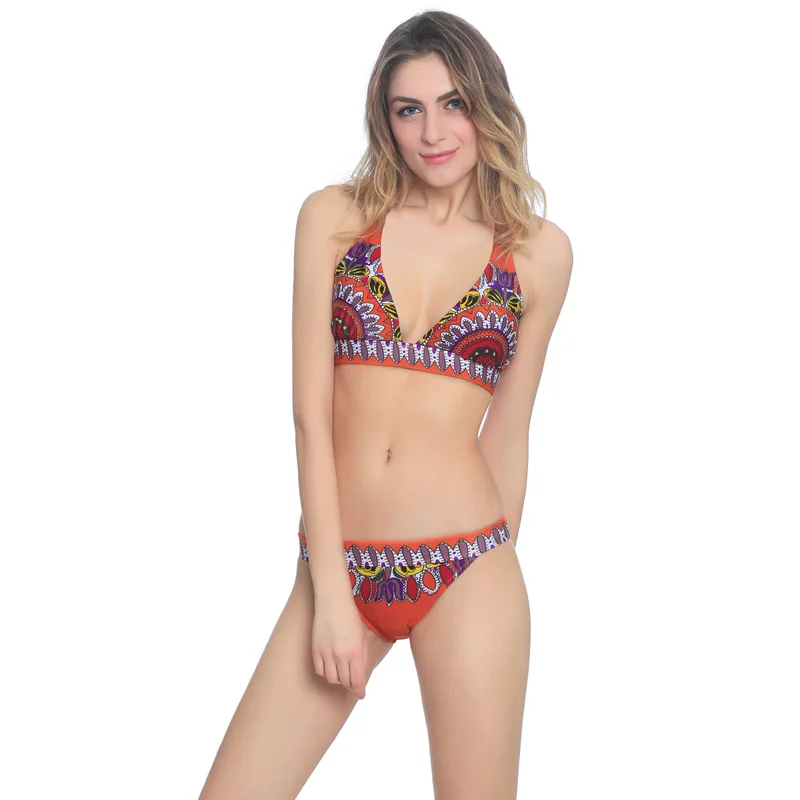 Женский купальник бикини JABERAI Раздельный купальный костюм пуш ап для плавания