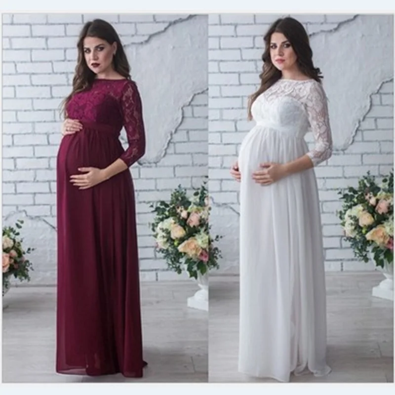 

Новое поступление, кружевные платья для беременных, искусственное платье для беременных, шифоновое платье для беременных, фотография, рекв...