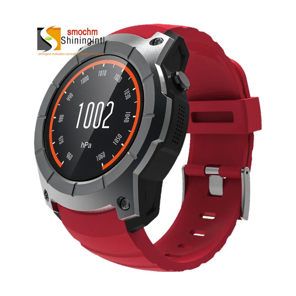 Smochm Bluetooth GSM MT2503 gps Спорт на открытом воздухе отслеживание часы монитор сердечного