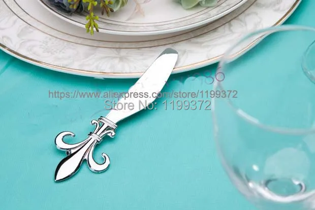100 комплектов хромированный нож для торта|bridal shower|bridal shower favorsparty gifts |