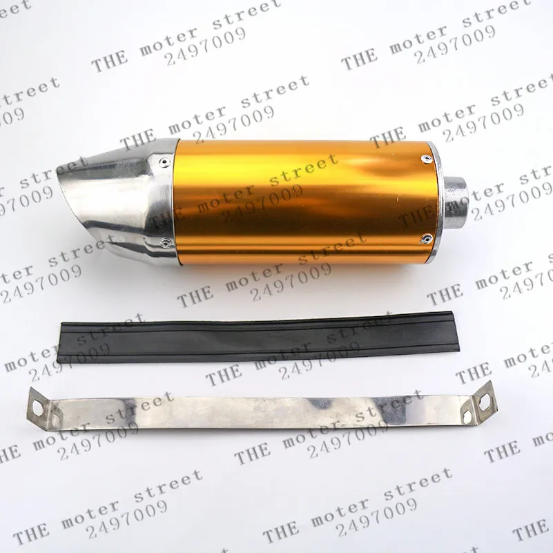 Универсальный выхлопной глушитель для мотоцикла 4 цвета 28 мм 125 дюйма 150 куб.